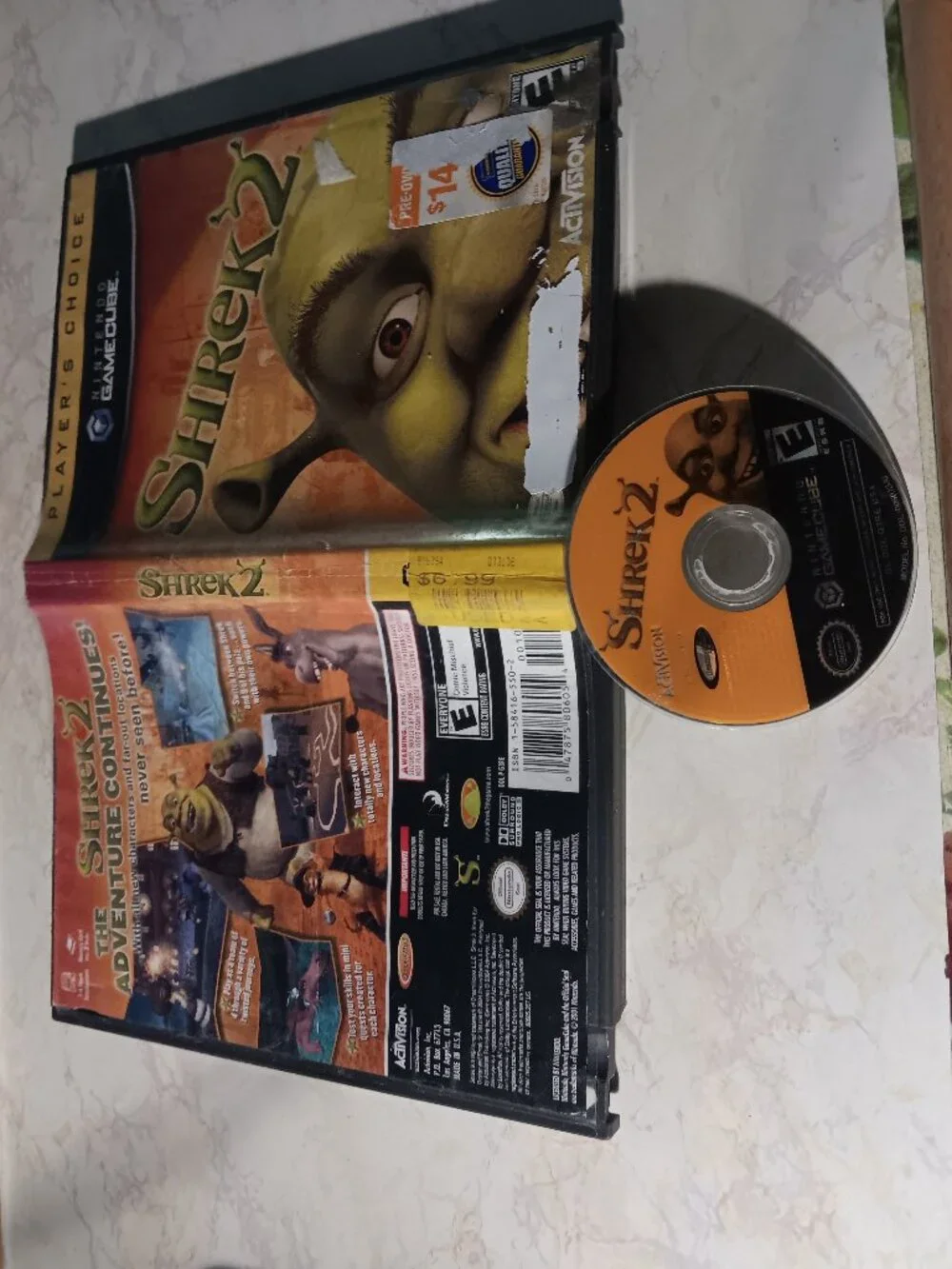 Shrek 2 Tested Nintendo Gamecube Video Game